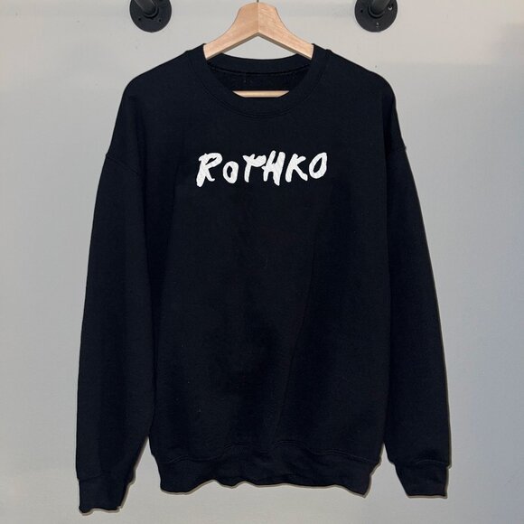 Black White Mark Rothko Art Tee Fine Art Paris Crewneck Sweatshirt - Picture 1 of 2